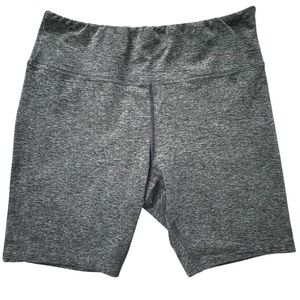 Zobha Charcoal Women's 8” Athletic Shorts, Size XL